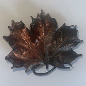 Vintage Maple Leaf buckle